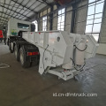 4 As Roda Rendah Flatbed 80 Ton Goosneck Trailer